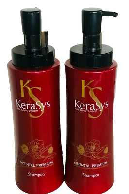 KERASYS HAIR CLINIC SYSTEM ORIENTAL PREMIUM SHAMPOO #2 PIECES- FREE SHIPPING