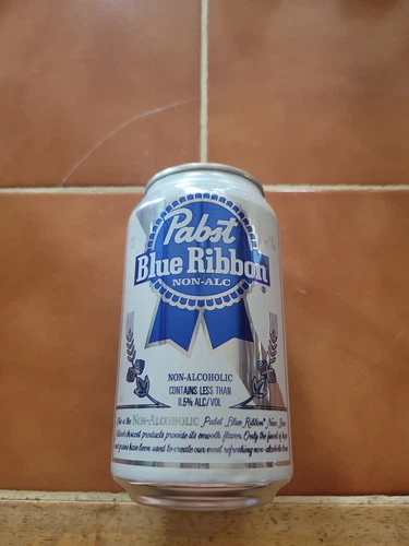 Very Tough Pabst Non-Alc 12 Oz Beer Can
