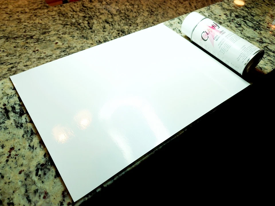 Marabu ClearJet A2000 Semi-brillante (¡Crushes Krylon!) Tobogán acuático transparente e inyección de tinta Foto 2 de 4