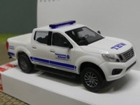 1/87 Busch Nissan Navara Thw Bad Homburg 53723