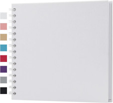 Scrapbook Photo Album Book 40 Pages Hardcover Kraft Paper Scrap Book Photo Album