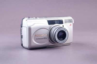 Olympus Superzoom 80G 35mm Point & Shoot Film Camera | eBay