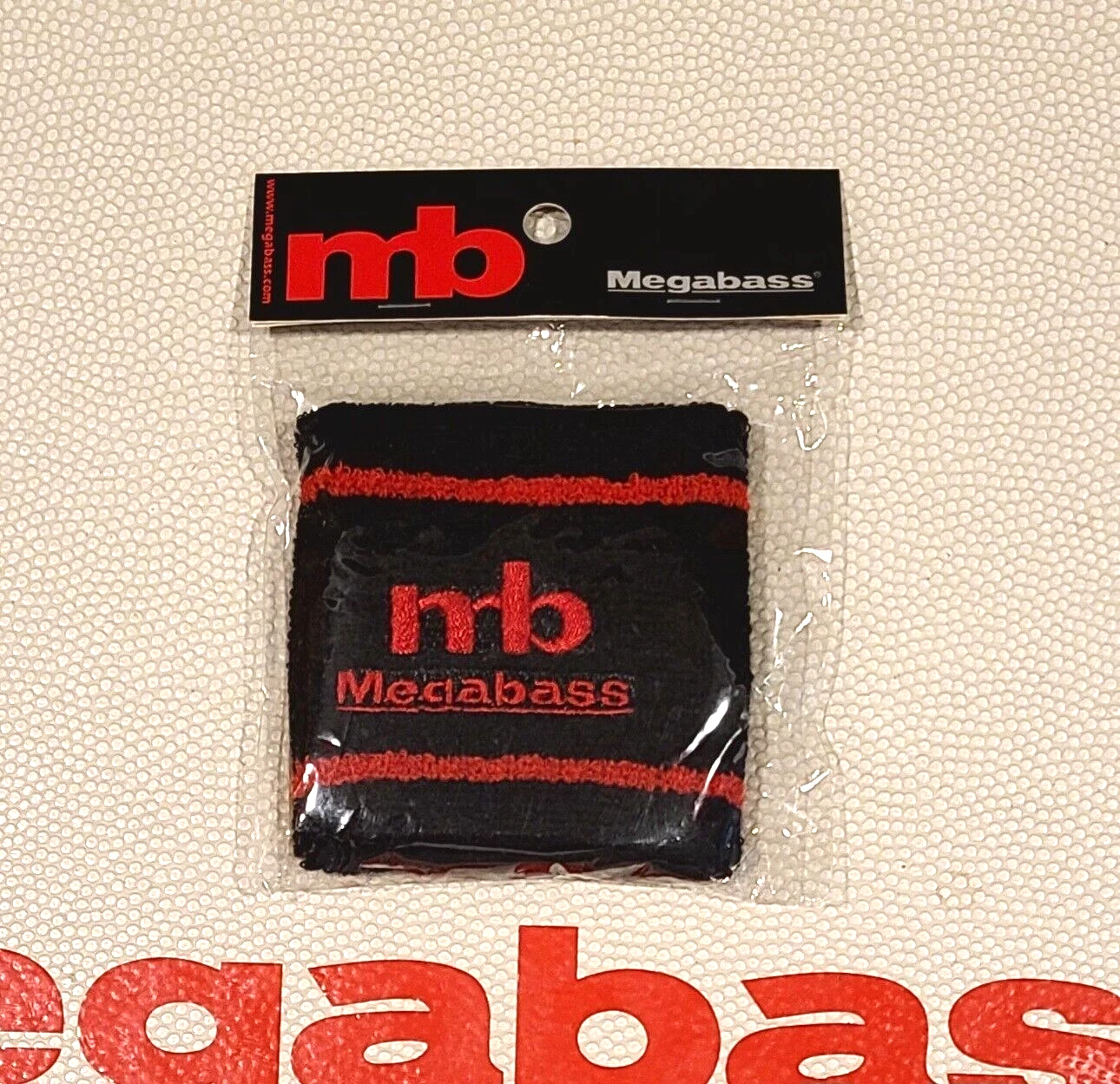 WOW! Megabass Logo WristBand mb Black SOLD OUT! FREE SHIP
Opens in a new window or tab