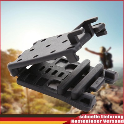 DE Quick-dial Waist Clip Multifunctional Scabbard Clips Practical Outdoor Equipm