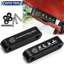Jdm Black 22mm Cnc Aluminum Engine Motor Swap Vent Hood Spacer For Honda Acura