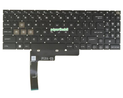 New MSI Raider GE68HX 13VF Vector GP68HX MS-15M1 MS-15M2 Keyboard