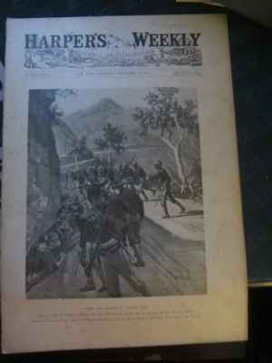 Harpers Weekly Magazine September 10 1898 With Our Troops in Puerto Rico 64