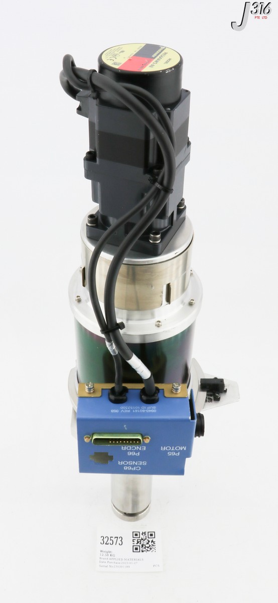 32573 APPLIED MATERIALS SHUTTER FEEDTHRU ASSY W/ MTR PK564AW2-A8