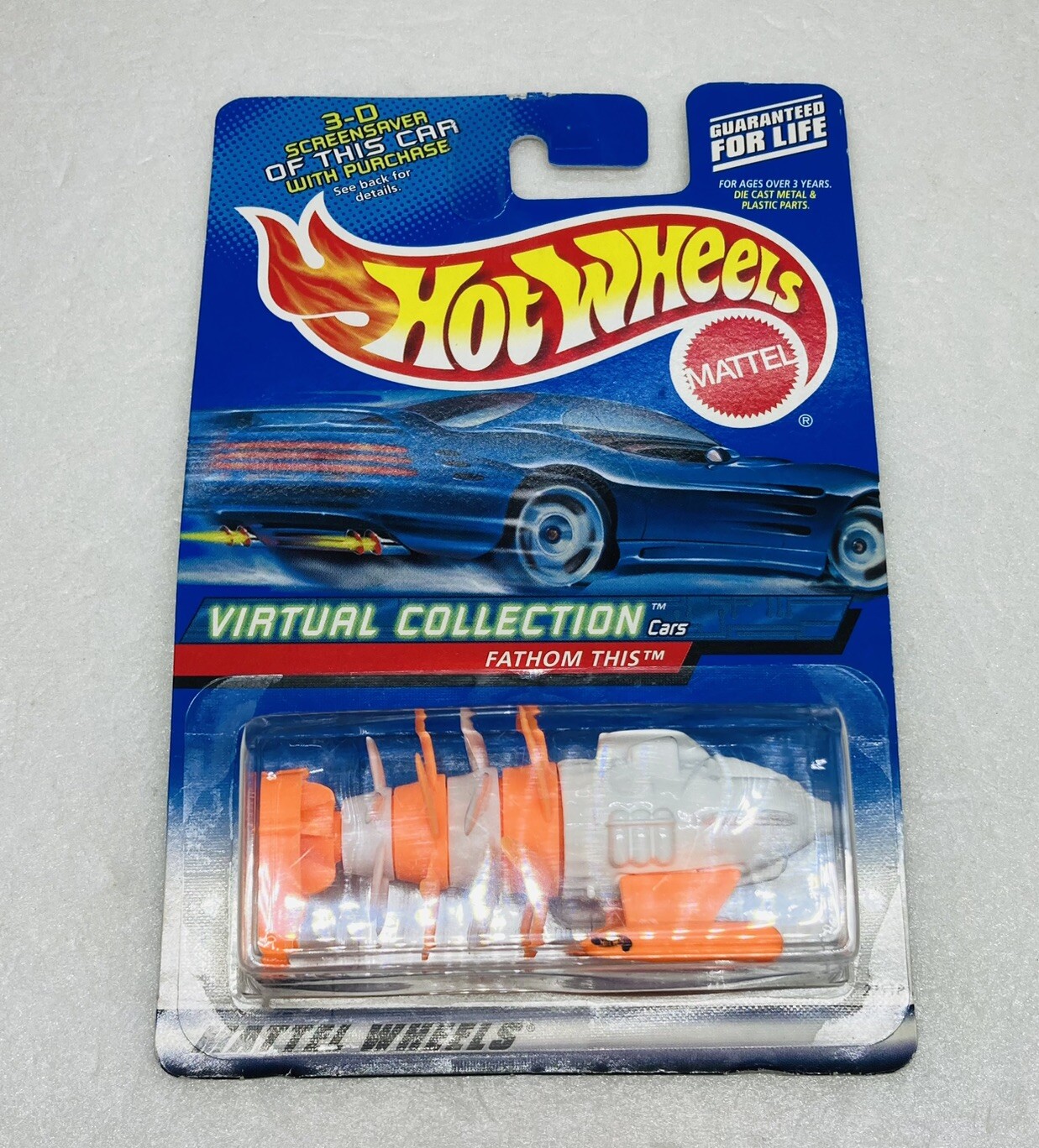 2000 Hot Wheels Virtual Collection Fathom This Collector #152 Mattel 0