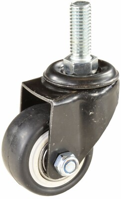 4 Rollen lenkbar 45kg Schwerlastrollen Rolle Gummi Ø40mm Bolzen Möbel J W1626