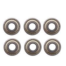 US Stock 6 pcs 6202ZZ 6202Z Deep Groove Ball Bearings 15mm x 35mm x 11mm