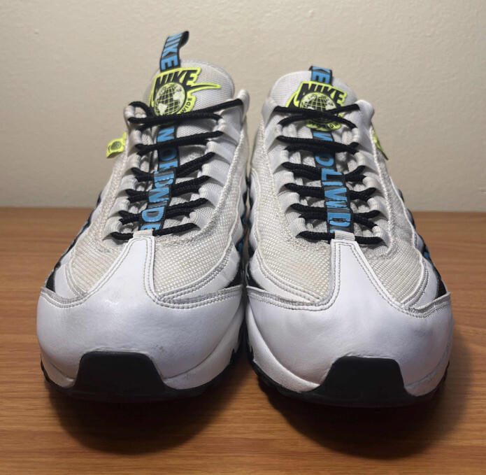 Nike Air Max 95 SE Worldwide Pack White Blue Fury Size 11