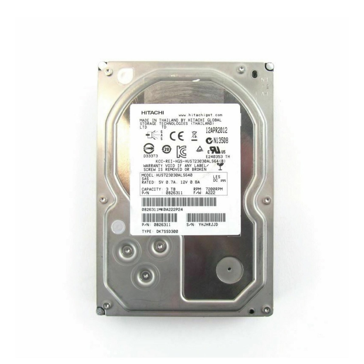 Hitachi (SAS) HGST 3.5