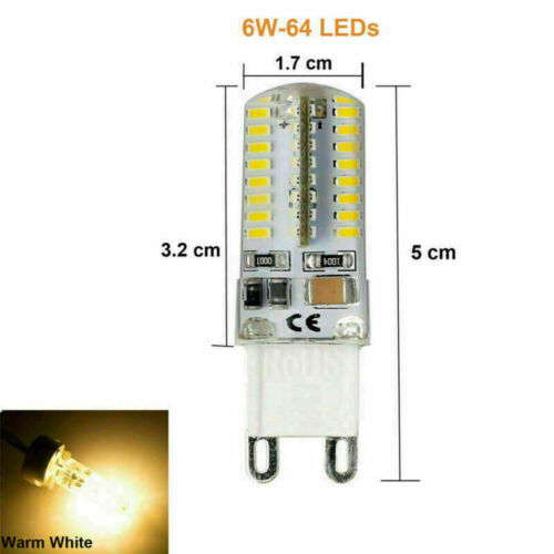 LED bulb g9 G4 dc 12v 110v 220v 3w 5w 8w cool white warm lights SMD Corn Bright - Picture 12 of 20
