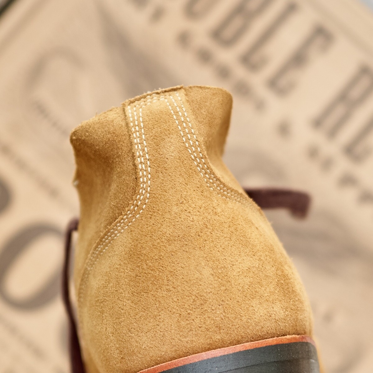 RRL Beige SIZE 11 Roughout Suede Powell ChukkaBoots Double RRL Beige SIZE 11 Roughout Suede Powell ChukkaBoots Double