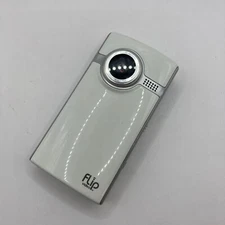 Flip Video Recorder Model PSV-551 White 60 minutes VGA Format - Tested/Working!