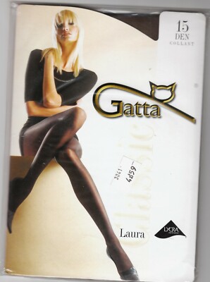 Strumpfhose von Gatta ''Laura'' 8 Farben 15 DEN Gr. S und M