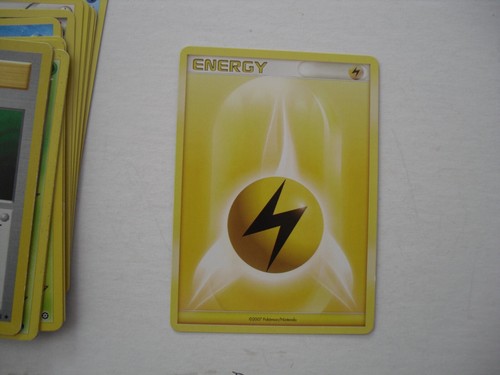 Lightning Energy (2007 Unnumbered)  YELLOW Pokemon