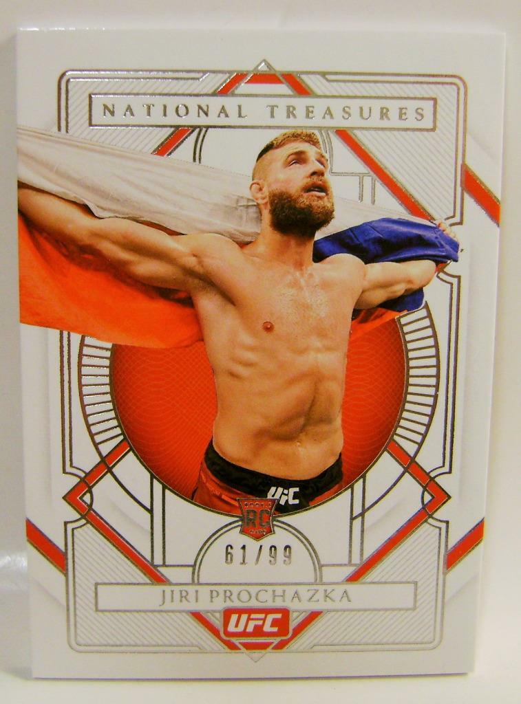JIRI PROCHAZKA RC ROOKIE CARD /99 NATIONAL TREASURES PANINI CHRONICLES UFC 2021