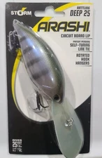 Storm Arashi Rattling Deep 25 Crankbait Blue Gill Shad 3.5" Bass Lure 1 3/8oz