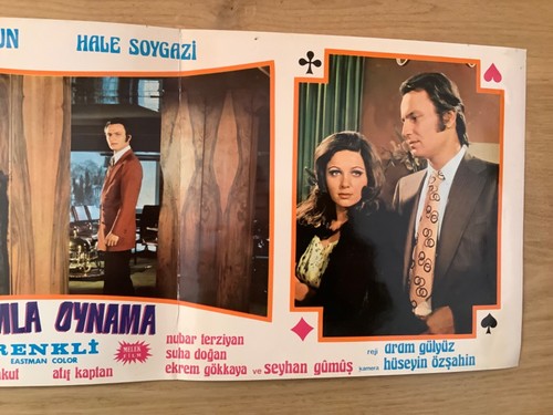 Türkisches Filmprogrammheft „ASKIMLA OYNAMA“ 1973- Ediz HUN- Hale SOYGAZI- TEMA - Bild 3 von 3