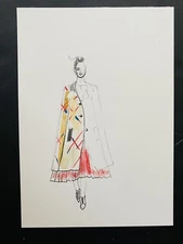 fashion illustration - Original Sketch