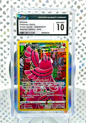 CGC 10 Oricorio GG04/GG70 Crown Zenith Secret Illustration Rare Pokemon Card - 第 1/1 張圖片