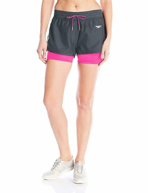 women's speedo compression jammer swim shorts