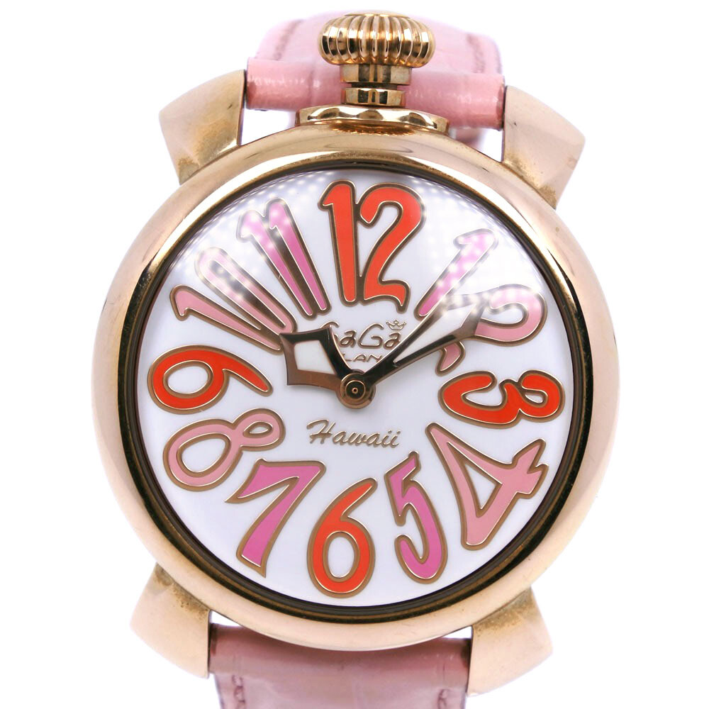 Gaga Milano 5012.WH.KALA Manure 40 Watches pink/gold 
