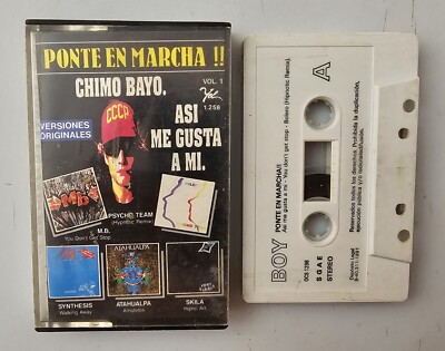 CASSETTE CHIMO BAYO Ponte En Marcha Spain Boy 1991 RAREZA MUY ESCASA