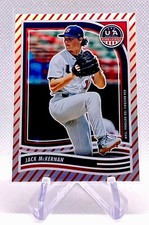 2024 Panini USA Stars & Stripes Jack McKernan Stripes Parallel #45