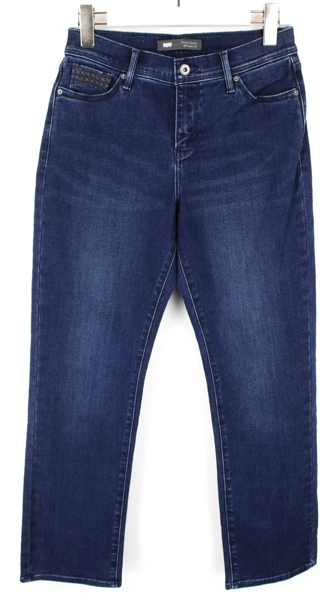 Levi's 512 perfectly slimming straight leg jeans new arrivals