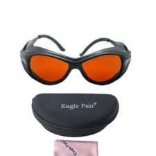 190-540&900-1700nm Laser Protective Glasses Wide Spectrum Continuous Absorption 