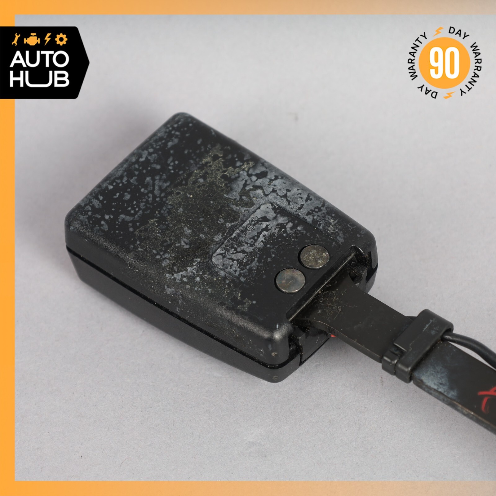03-13 Maserati Quattroporte M139 Front Right Side Seat Belt Buckle OEM