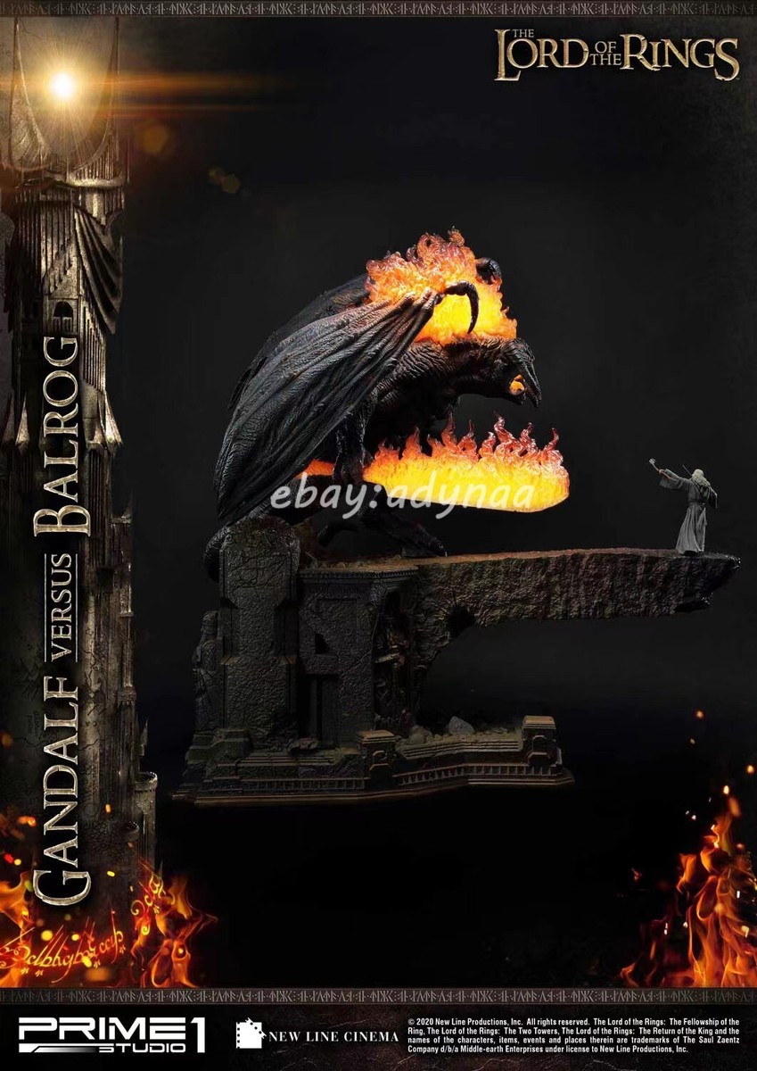 The Lord of the Rings Gandalf vs. Balrog Resin statue In Stock | eBay