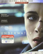 Underwater (Blu-ray) Kristen Stewart Vincent Cassel