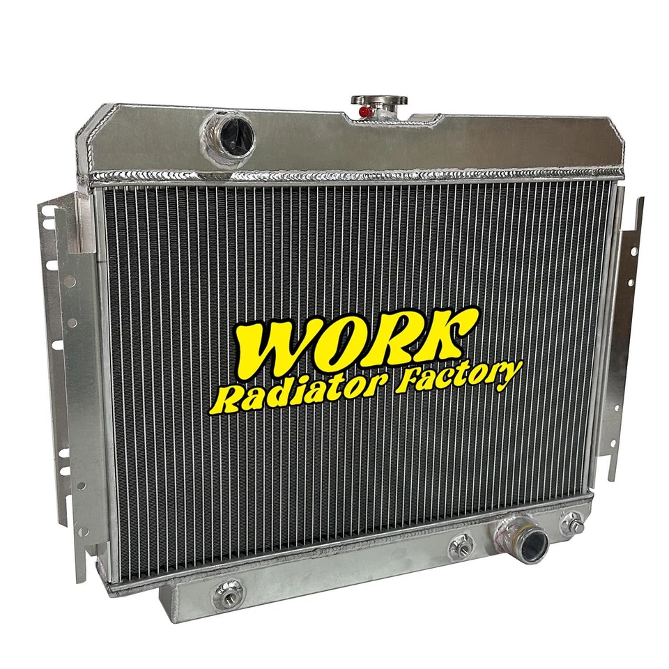 Radiador para motores Chevrolet Belair/Impala/El Camino/Biscayne 1963-1968 1967 Foto 3 de 4