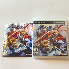 Namco Soul Calibur V w/ Manual - Sony PlayStation 3 PS3 No Disc