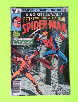 Spectacular Spider-Man Annual #2 Vol. 1 1980 Marvel Comics 1st App SD15-4