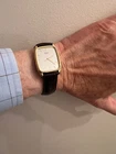 Vintage Seiko Quartz Tank Style Watch 6531-5000
