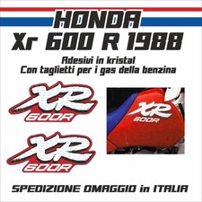 Adesivi in kristal HONDA xr 600 r 1988