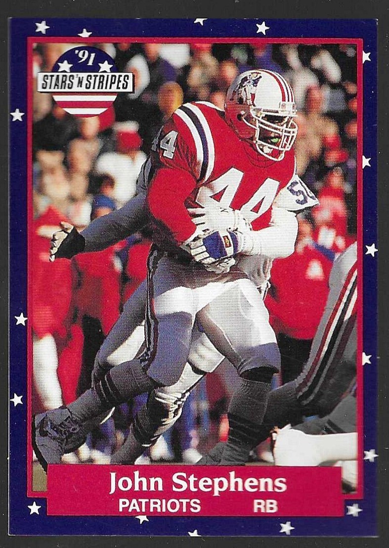 1991 Fleer Stars 'N Stripes - John Stephens #45