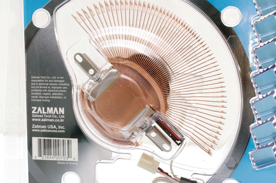 NEW NOS Zalman VF700-Cu LED fan with heatsink cooler for graphics card *vintage* - Image 4 of 4