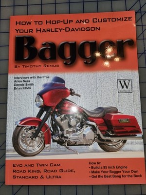 Harley Davidson Bagger Custom How To Magazine Book Manual