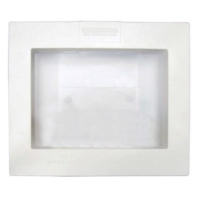 PPG 80268 for PlumbMaster Washing Machine Box Only Center Outlet Box, White