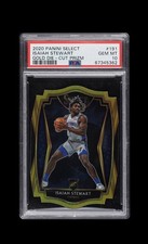 2020-21 Panini Select Isaiah Stewart Die-Cut RC Gold /10 PSA 10 💎