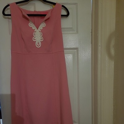 Lilly Pulitzer NWT Trini Viscose Shift Dress, Confetti Pink Size 6