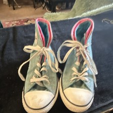 Converse Chuck Taylor All Star Unisex Kids High Top Lace-Up Canvas US 4