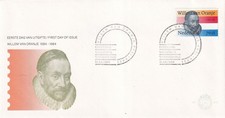 G018 Netherlands 1984 Willem van Oranje FDC