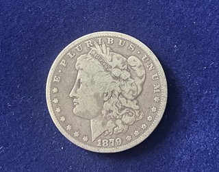 American Morgan Silver Dollar 1879